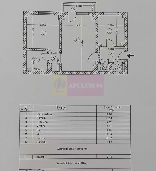 2 camere, , Campia Libertatii, Parklake, Dristor